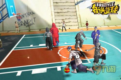 街头篮球的视频,热血青春的篮球盛宴